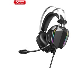 Resim Xo GE07 RGB Işıklı Mikrofonlu Oyuncu Kulaklığı - 2.1m Kablolu Profesyonel Gamer Kulaklık 