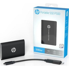 Resim HP P500 250GB Taşınabilir SSD 7NL52AA 