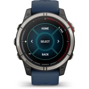 Resim Quatix 7 Pro Sapphire Amoled Multisport Mavi Akıllı Saat Garmin