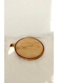 Resim El Yapımı Çam Ağacı Ahşap Kesme Tahtası 