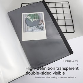 Resim A3 Şeker Renkli Broşür PP Şeffaf İçe Aktarma Klasörü Öğrenci Sanat Albümü Sınav Kağıdı Depolama Klasörü 