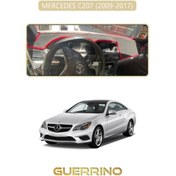 Resim Mercedes C207 2009-2017torpido Koruma Halısı Bej Kenar 