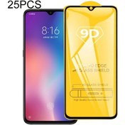 Resim Xiaomi Redmi Note 8/8 2021 İçin 25 Adet 9d Tam Tutkal Tam Ekran Temperli Cam Film 