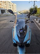 Resim Motocam Arora Beatrix 150 Siperlik Ön Cam 2023-2025 Model 55cm Şeffaf Renkli 4mm Kısa Spor Cam 