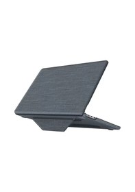 Resim Newface Apple Macbook Uyumlu Pro 13 2020 Macbook Uyumlu Kumaş Kapak - Gri 