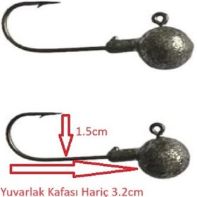 Resim Captain Jig Head No:3/0 İğne 18gr Zoka 2 Adet 