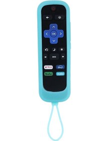 Resim Xindoker Gece Parlayan Kaydırmaz Tv Kumanda Kılıfı - Tcl/hisense/philips Uyumlu Silikon Koruma 