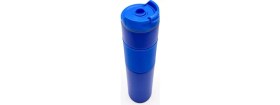Resim Yüksek Kaliteli Sıcak ve Soğuk French Press Çelik Termos Kupa Bardak Mug 500 ML Kahve ve Bitki Çayı 
