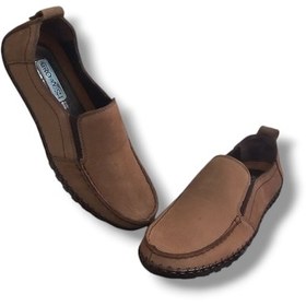 Resim Growish Gr0319 Hakiki Nubuk Deri Bağcıksız Loafer Erkek Ayakkabı 