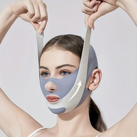 Resim 1 Adet Premium Yüz Kaldırma Kayışı - Kokusuz, Çene Azaltıcı ve Uyku Destekli Yüz Sıkılaştırıcı Bandaj, Çift Çeneyi Azaltma ve Yüz Germe, Nefes Alabilen Naylon Malzeme, Sevgililer Günü, Cadılar Bayramı, Paskalya, Doğum Günleri İçin İdeal Hediye, Rahat Yüz Sarımı | Nefes Alabilir Kumaş Tasarımı | Dayanıklı Çene Azaltıcı 