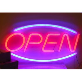 Resim Open Tasarımlı Neon Led Çok Renkli 