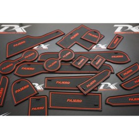 Resim Mitsubishi Pajero Dk Tuning Pajero 2014-2015 Araç Içi Silikon Kaymaz Ped Kaplama Seti 