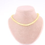 Resim OSMANLI DEĞERLİ TAŞ Sertifikalı Kehribar (fosilleşmiş Çam Reçinesi) Kolye 5 Mm - M379 