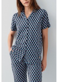 Resim Pierre Cardin Kadın Lacivert Gömlek Pijama Pc9159-s-v1 Lacivert 