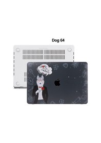 Resim Apple Uyumlu MacBook Air Kılıf HardCase A1369 A1466 ile Kılıf Dog01 