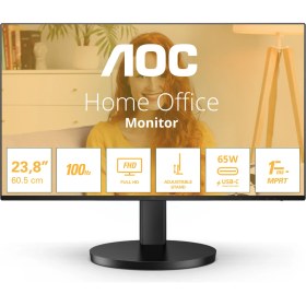Resim AOC 27B3CF2 27" 100Hz 1ms 65W USB-C Yükseklik Ayarlı IPS Ofis Monitörü 