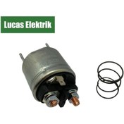 Resim LUCAS 12v Marş Otomatiği Valeo Tipi (2/3DELİK) Fişli Sol 