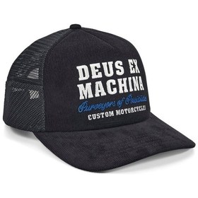 Resim Trucker Şapka - Gumshoe Cord Kadife / Deus 