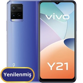 Resim Vivo Y21 Yenilenmiş TR Garanti | 64 GB 4 GB Mavi 