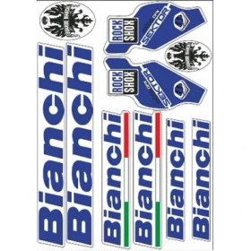 Resim Bianchi 002 Bisiklet Sticker 