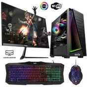 Resim Izoly ST998657 i5-10400F 16 GB 512b M.2 NVMe RX580 8 GB 24" Free Dos Masaüstü Oyuncu Bilgisayarı 