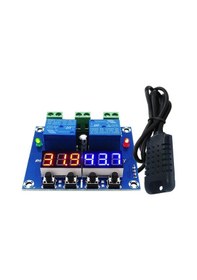Resim Xh-m452 Sıcaklık Ve Nem Kontrol Modülü Dijital Ekran Çift Çıkış, Otomatik Sabit Sıcaklık Ve Nem 