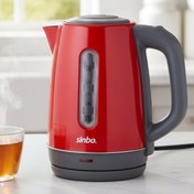 Resim Sinbo SK-8031 Su Isıtıcı Kettle Paslanmaz Çelik-Kırmızı 
