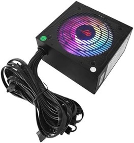 Resim Havit Gamenote HV-B500W 500W RGB 80 PLUS Gaming Güç Kaynağı – Sessiz ve Stabil Performans 