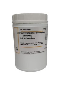 Resim Sodyum Tetraborat Dekahidrat, Boraks - 800 Gr 