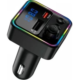 Resim Aft-14 PD20W, 3.1A A+C Çift Portlı LED Göstergeli Fm Transmitter 