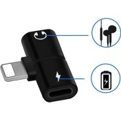 Resim Techmaster iPhone 7 8 Plus x Xr Xs 11 12 Pro Max Kulaklık Şarj Giriş Adaptör 