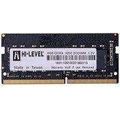 Resim 8GB DDR4 3200Mhz CL22 SODIMM 1.2V HLV-SOPC25600D4/8G HI-LEVEL 100 Orjinal Faturalı