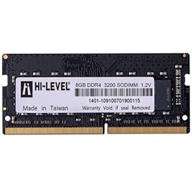 Resim 8GB DDR4 3200Mhz CL22 SODIMM 1.2V HLV-SOPC25600D4/8G HI-LEVEL 