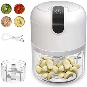Resim Rondo Doğrayıcı 250 Ml Taşınabilir Usb Şarjlı Pratik El Rondo Blender 