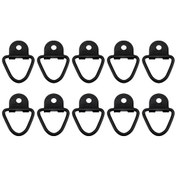 Resim Maiyame Kamyon Bağlama Halkaları - Süper Güçlü Çelik D-ring, 10'lu Paket 