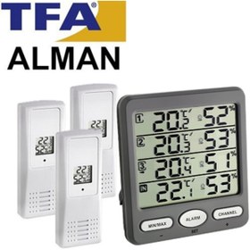 Resim Genel Markalar 30.3054.10 ´klima Monitor´ Çoklu Ortam Sıcaklık Ve Nem Takip Cihazı 