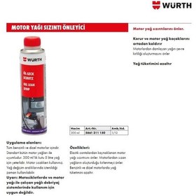 Resim Würth Motor Yağı Sızdırma Önleyici 300Ml 
