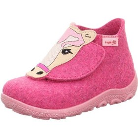Resim Superfit Happy Octi Pembe Unicorn Çocuk Keçe Panduf Pembe 
