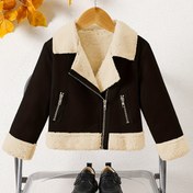 Resim Mistik Kız Çocuk Kışlık Mont - Kalınlaştırılmış Suni Kürk Astarlı, Tam Fermuarlı, Kahverengi & Yaka Detaylı, Tam Fermuarlı Ön, Kız Çocuk Kışlık Mont, Kız Çocuk Kışlık Giyim, kız çocuk mont kışlık, kız çocuk giyim Mont, çocuk mont, kız çocuk mont, kız çocuk giyim, kız çocuk ceket, kız çocuk kaban 