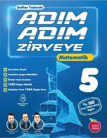 Resim Newton Yayınları 5.sınıf Matematik Adım Adım Zirveye Etkinlikli Soru Bankası 
