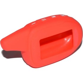 Resim Cdwishbest Kırmızı M7 Silikon Anahtar Kılıfları Cilt Scher Khan Magicar Rus Iki Yönlü Araba Alarmı LCD Uzaktan Kumanda Fobs Koruyucu Kapak (Yurt Dışından) 