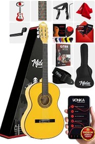 Resim Midex CG-36YLW 3/4 36" Sarı Junior 8-12 Yaş Arası Çocuk Gitar 