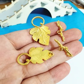 Resim 6 adet Tukengren Çinko Alaşımlı Yaprak Charm, DIY Takı Yapımı için Moda Kolye Aksesuarları, Bilezik ve Kolyeler için OT Tokalı Bağlantılar, Noel Hediye Dekorasyonu için 