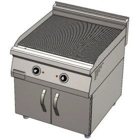 Resim CSA Karacasan 900 Seri Dolaplı 80 cm Elektrikli Tam Kanallı Izgara(80x90x85Cm) 