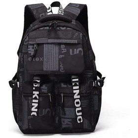 Resim Ximistore9 Amlebe 15.6" Okul Çantası, Gençler İçin Büyük Kapasiteli Ve Su Geçirmez Sırt Çantası Çok Renkli 