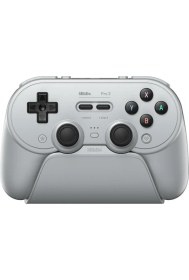 Resim 8bitdo Pro 3 Tmr Joystick Hall Effect Triggers Bluetooth Controller Nintendo Switch Kablosuz Oyun Kolu , Pc, Macos, Android, Steam & Raspberry Pi Grey 