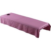 Resim Suntek Güzellik Masajı Spa Tedavisi Yatak Masa Örtüsü Mor 