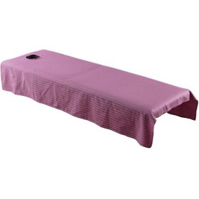 Resim Suntek Güzellik Masajı Spa Tedavisi Yatak Masa Örtüsü Mor 