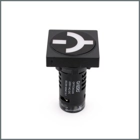 Resim Onesto Ledli MCB Göstergesi 220VAC/DC (Kare) 