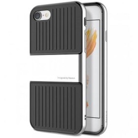 Resim Baseus Apple iPhone 7 \u002F 8 \u002F SE Travel Series Case Kılıf - Light Silver 